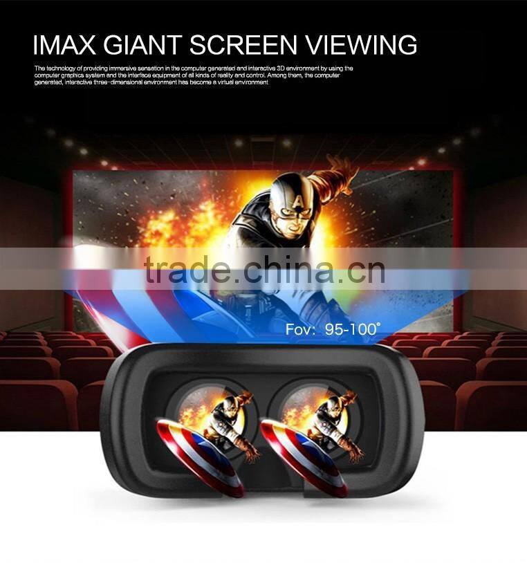 3D VR box head mount virtual augmented reality headset glasses