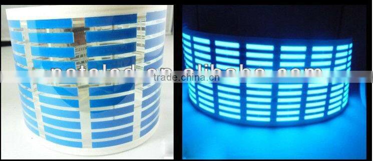 2014the latest auto car fashion stickers,car led stickers/car music rhythm lamp