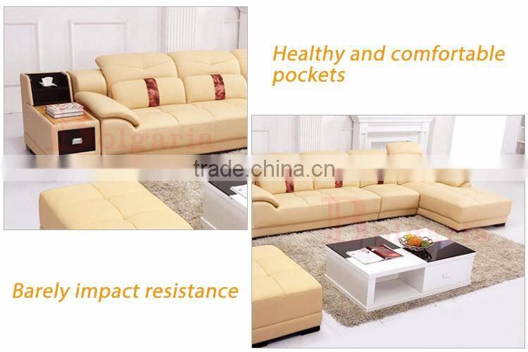 2016 Home Furniture design fabric sectional elegant sofa modern