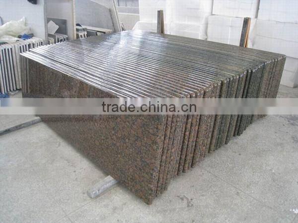 Natural Polished Brown Giallo Ornamental Countertop