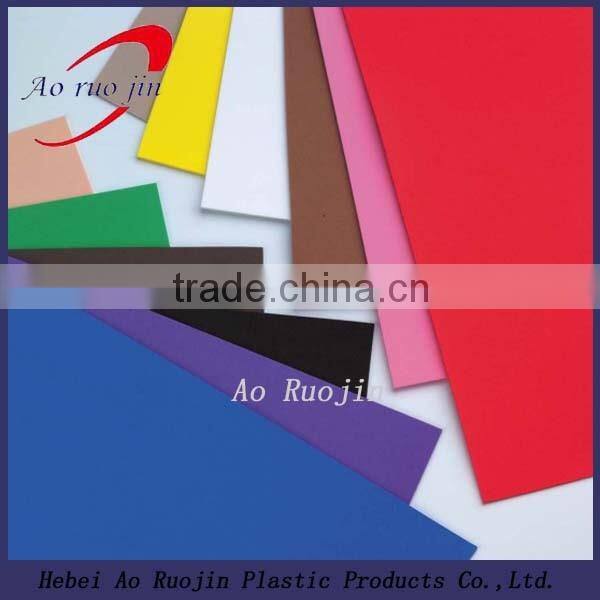 Hot selling high density pvc foam sheet for furniture 0.55 density
