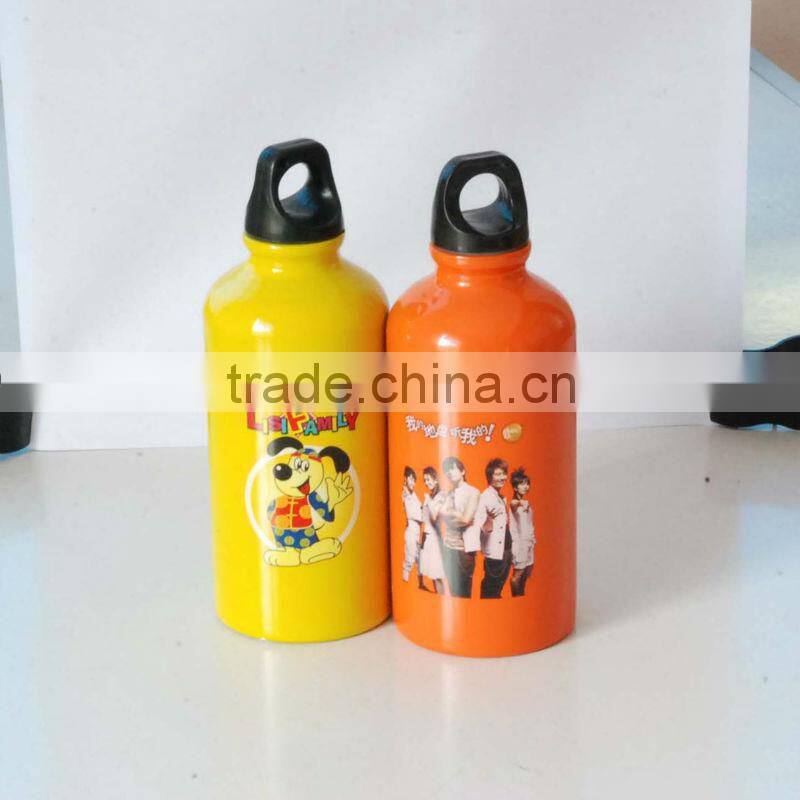 aluminum water bottle with 600ml promotion bottle