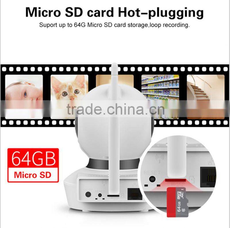 Hotsale VStarcam 2.0MP Pan tilt IP CCTV night vision 128GB TF card support full hd cctv camera