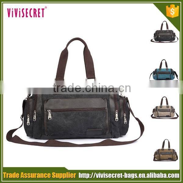 China manufacturer best brand OEM laptop men canvas messenger bag