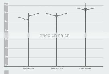 2015 Newly Designed Solar Powered Street Lights Solar Lights RAL Color Stardand