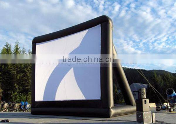 New arriving professional inflatable advertising movie screen
