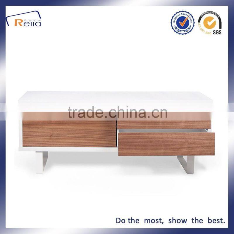 Hot Sale Good Quality White High Gloss TV Stands
