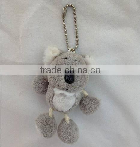 Hot sell plush keychain toy, mini cute stuffed keychain toy, plush keychain