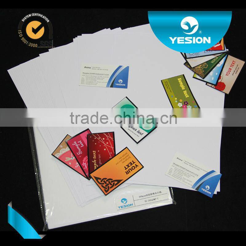 High waterproof double cast coated matte photo paper 250gsm A3.size directly from factory