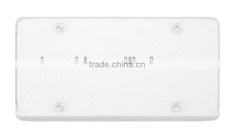 Tuf-Shield Clear Flat License Plate Cover