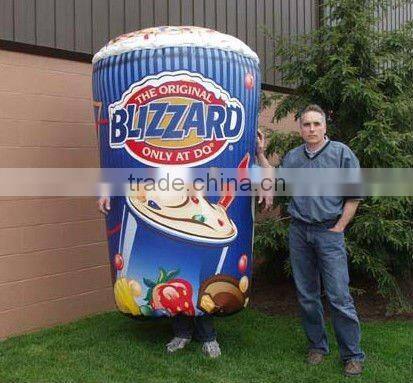 Commercial inflatable mascot costume F6014