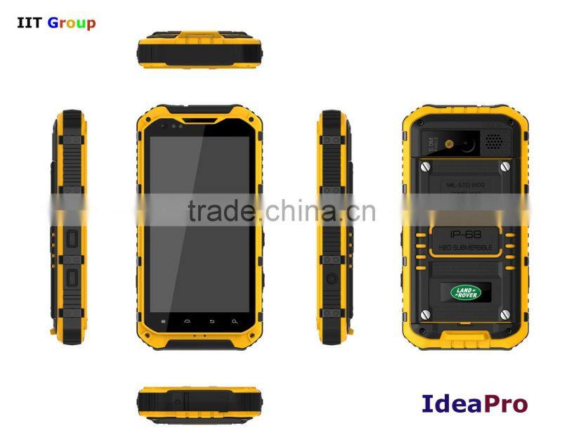 waterproof smartphone land rover a9 MTK6589 quad core WCDMA 4.3 inch screen