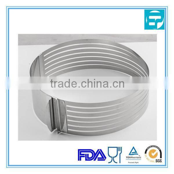 Stainless Steel Adjustable Cake Layer Cutter Slicer Slicing Bakeware Cake Decor Kit