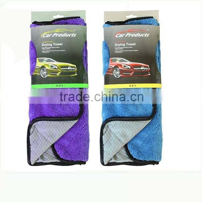 Auto clean polish double microfiber cloth multifunction car care product for windows screen
