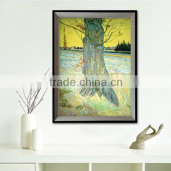 Natural scenery painting Trunk of an Old Yew Tree by Van Gogh