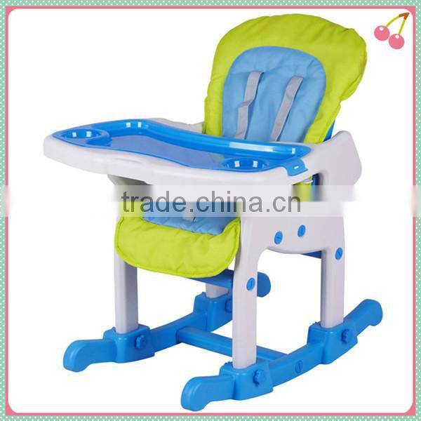 high quality 3 in 1 baby table chair plastic baby high chair