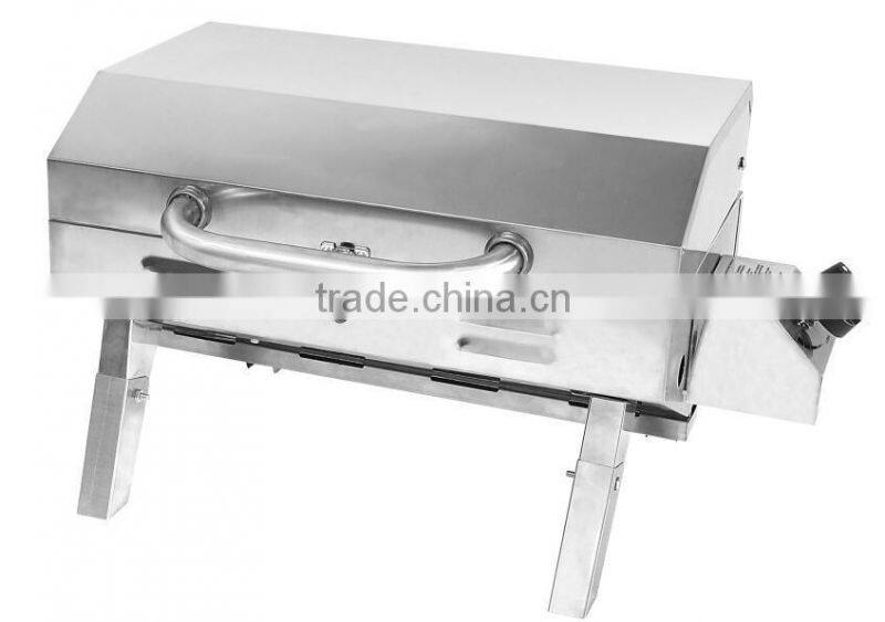 High quality stainless steel small propane gas type bbq grill