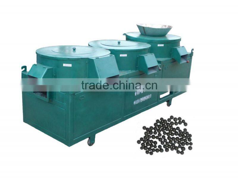 Earthworm cast fertilizer granulator machine
