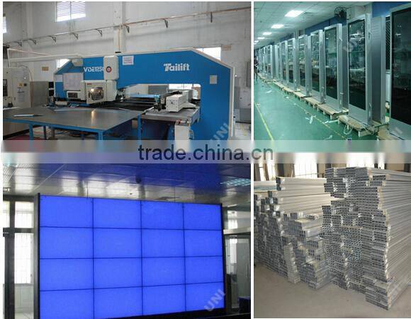 Smart internet big screen 55 inch HD floor standing touch screen white teaching board