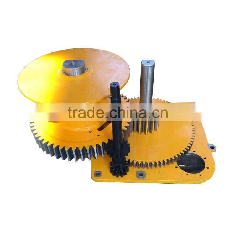 Speed transmission high rpm hand winch