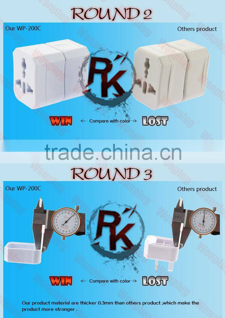 China gold Supplier universal Travel Adapters / travel adaptor plug / Best girl gifts