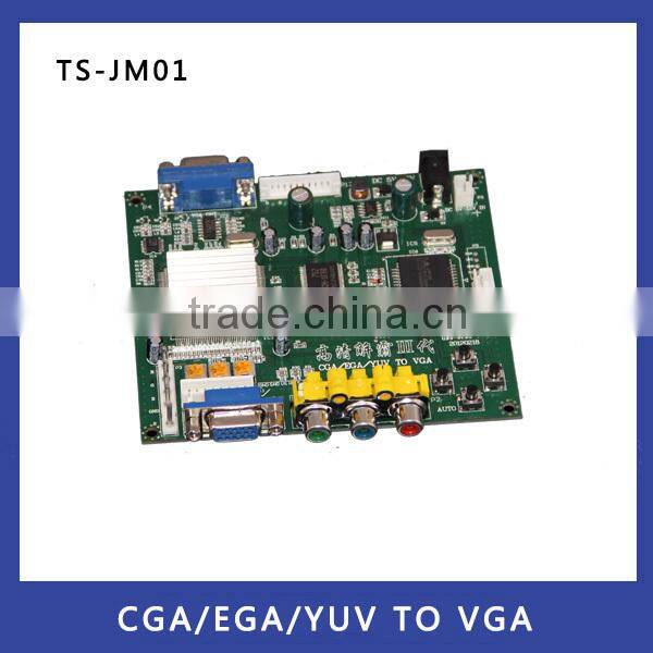 Factory supply! HD9800 Cga Ega Rgb TO Vga Game ConverterHot sales!
