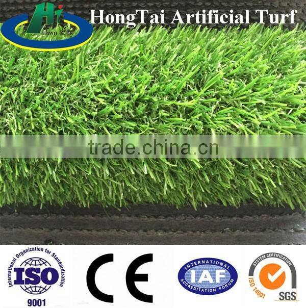 35mm interlocking artificial grass tile for playground