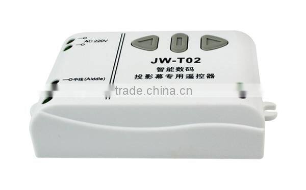 JW-T02 433MHz Projection Screen Wireless Remote Controller &Receiving Controller