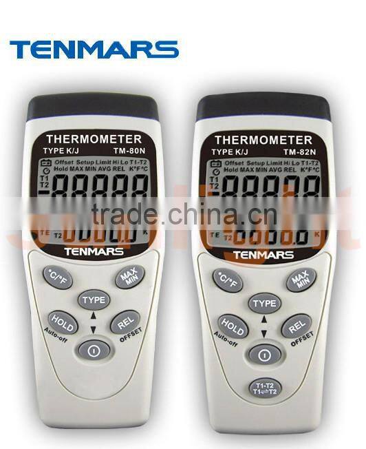 TM-80N K/J Type Thermocouple Thermometer