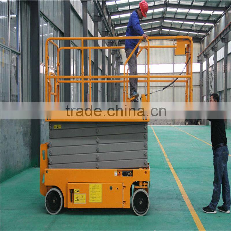 8m new self propelled jlg scissor lift platform
