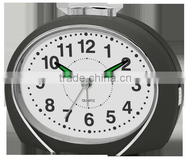 hot selling fashion sweep clock led light alarm clock