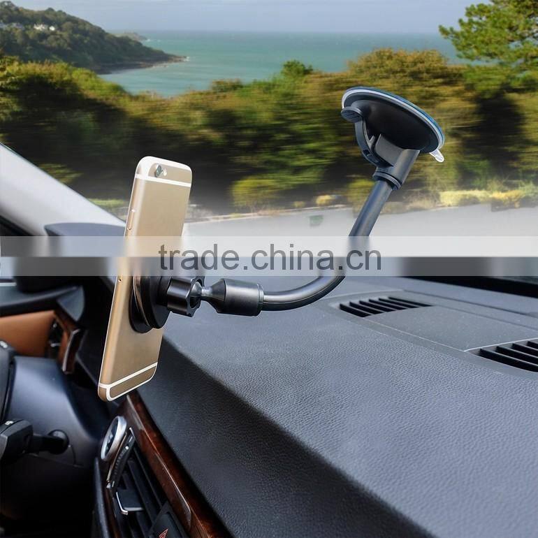 New Design Long Neck Adjustable Magnetic Windshield Holder For Car