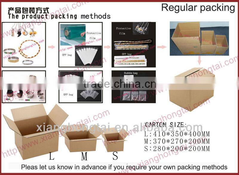 Plain gold filled stainless steel bangles bracelets jewelry from Chinese wholesaler