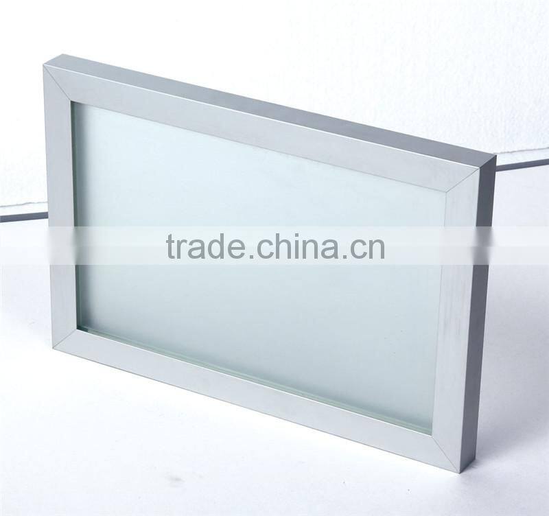 HIgh quality silver anodized furniture wardrobe aluminum profile