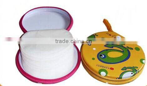 hot sale round personalized design Round CD Tin case packing tin box