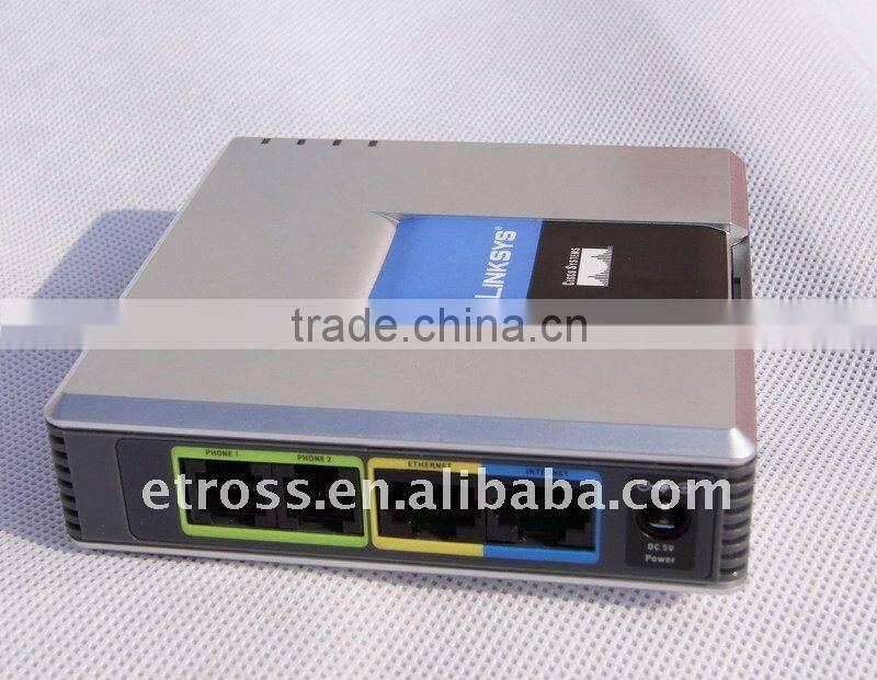 Linksys SPA2102 Phone Adapter with Router VOIP Gateway