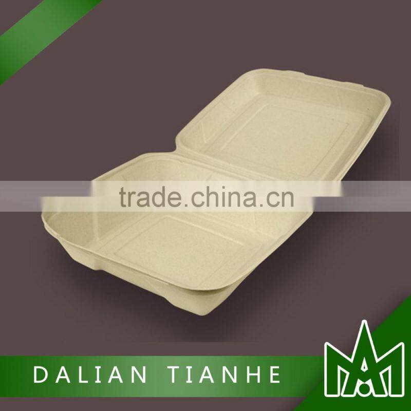 High quality disposable lunch box from wheat