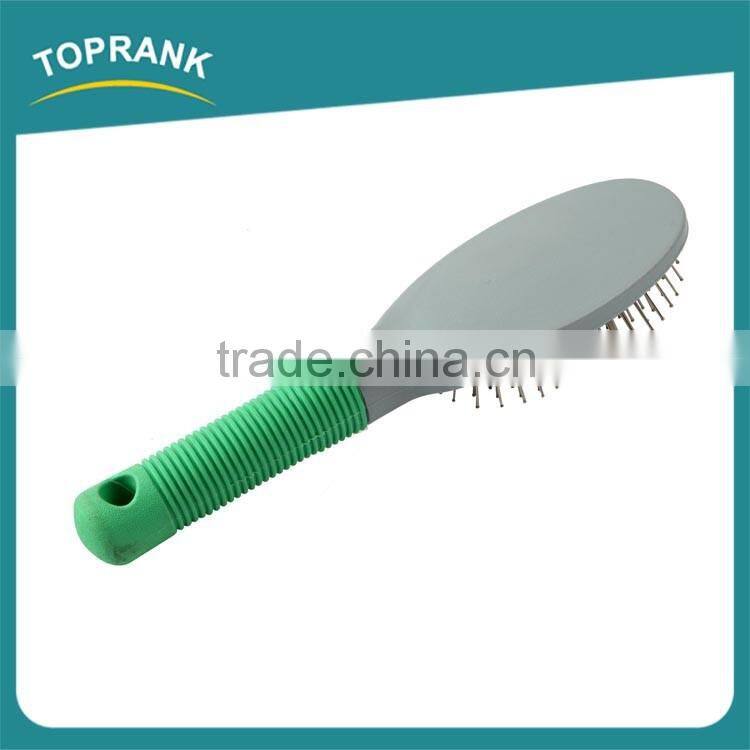 22*6CM Pet Cleaning & Grooming Products TPR handle soft dog comb