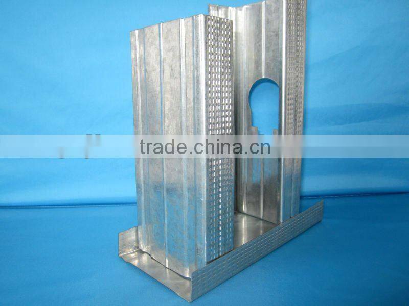 galvanized Accessory stud track ceiling wall partition