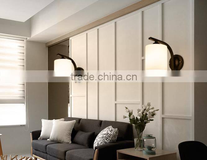 Hot Sale Classic Loft Style Vintage Glass Wall Lamp / Light For Living Room And Hotel