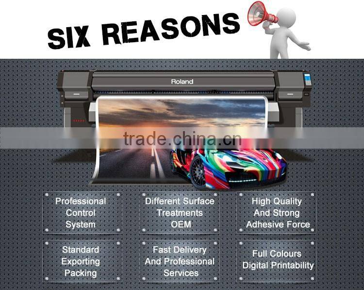 High Quality self-adhesive vinyl car sticker