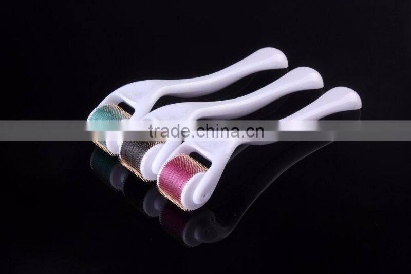 540 Titanium derma roller,skin roller, face roller Needles Derma Micro Needle Skin Roller Dermatology Therapy Microneedle