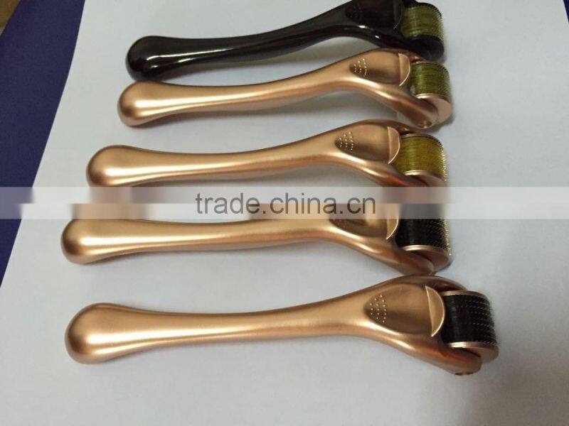 Microneedles for skin care, Derma Roller titanium needles