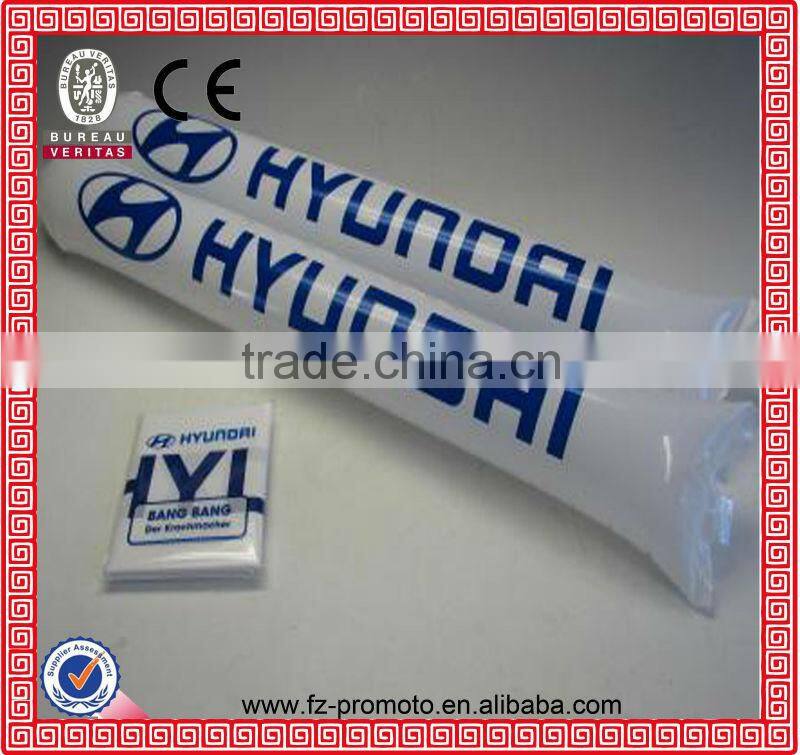 custom made air bang PE bang bangs for match football clappers