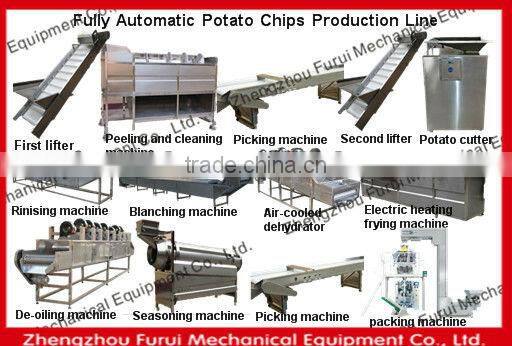 promotion fried potato chips/ stick machine