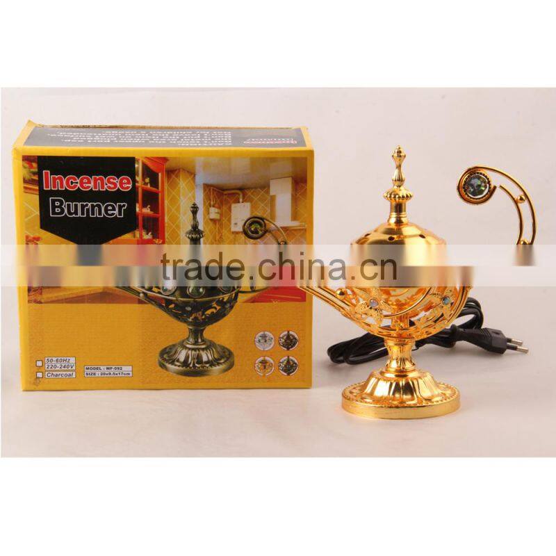 Aladin Lamp Shape Incense Burner Herb Vaporizer With New Design