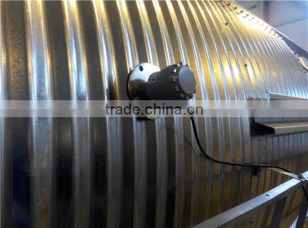 Rotating resistance level indicator sensor