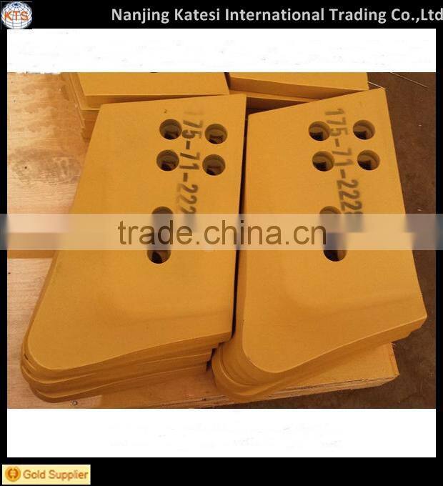 D155 175-71-22272 175-71-22282 Boron Steel Bullodzer Cutting Edge End Bit