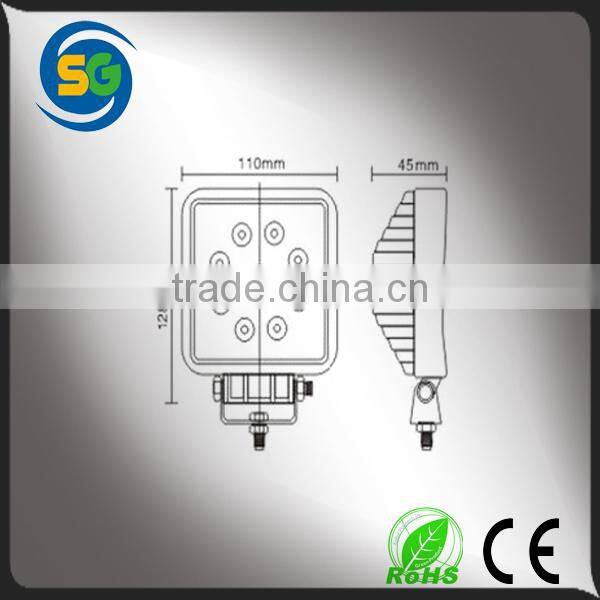 2015 new arrival 4x4 offroad jeep 24w led work light