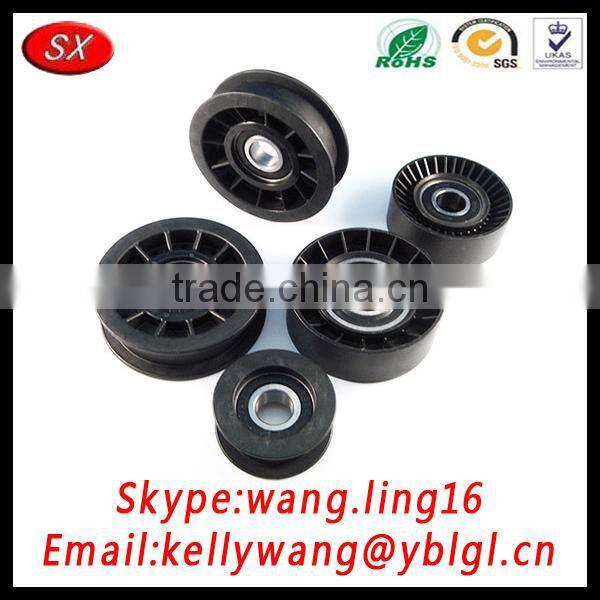 Dongguan Manufacturer OEM Good Quality Single Pulley, Stainless Steel/Plastic Pulley For Mechanical Machinery